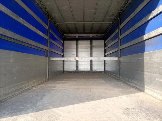 DAF LF 55 280 centina e sponda caricatrice