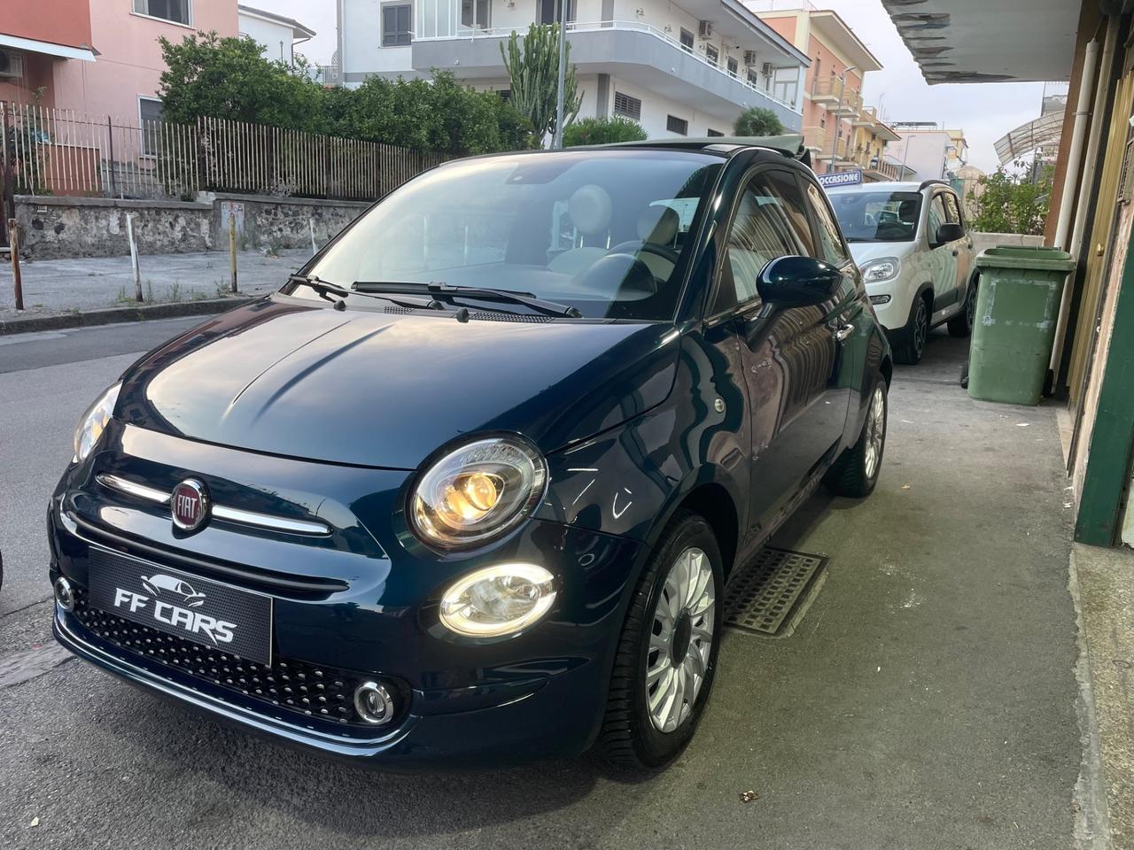 Fiat 500 C 1.0 Hybrid Dolcevita Cabrio capotta jeans 2023
