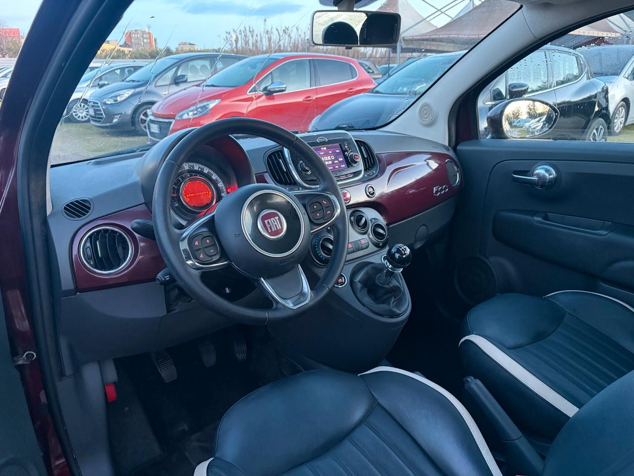 FIAT 500 1.2 LOUNGE 96.000 KM ANNNO 2017 GARANTITA