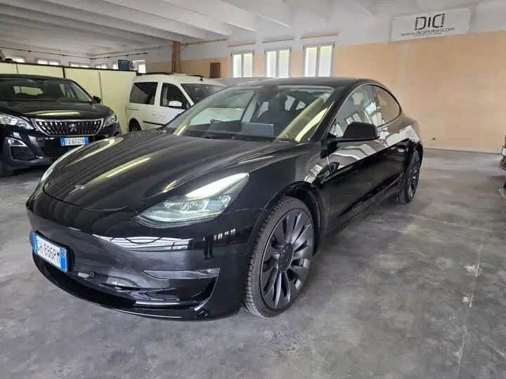 Tesla Model 3 Performance Dual Motor awd PARI AL NUOVO