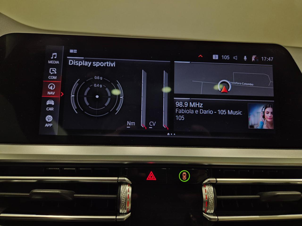 BMW 430 i Coupe Msport auto - Cam - Cruise/Lim - Tetto - Laser