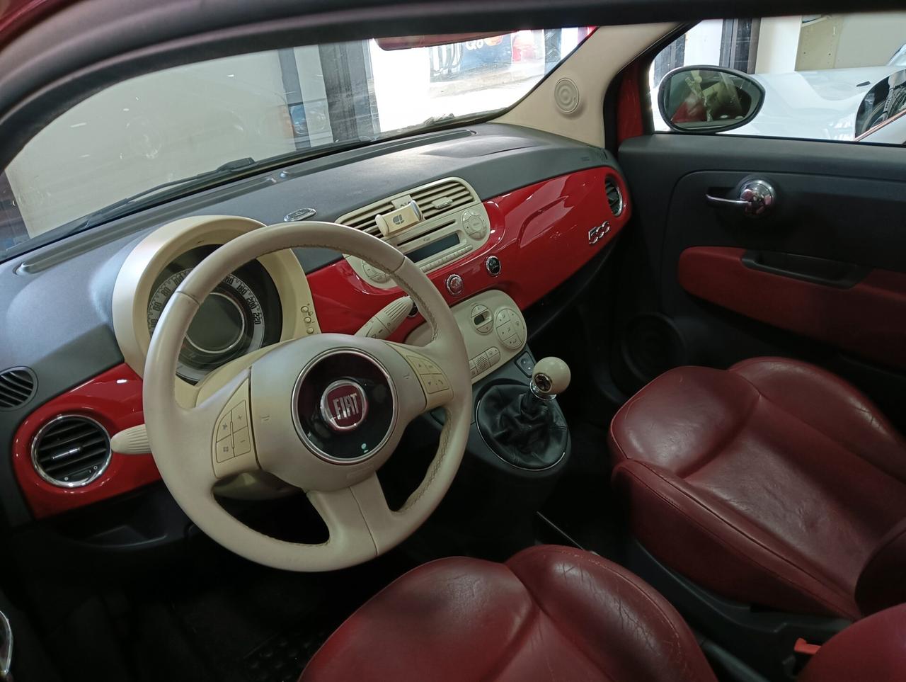Fiat 500 1.2 Cult Int.PELLE / Tetto panoramico EURO 5 A