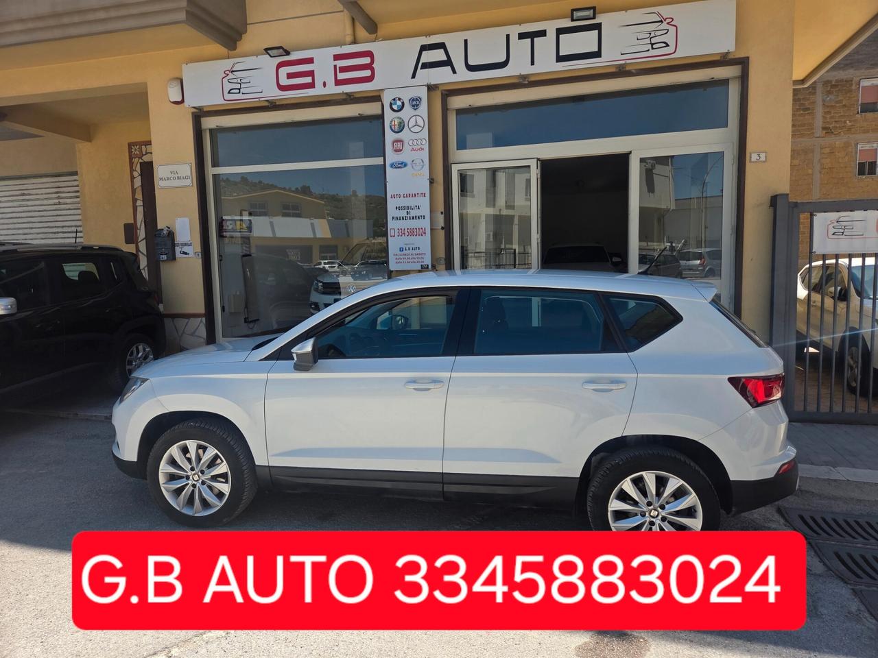 SEAT ATECA 1.6 TDI 115 CV ANNO 2016 KM CERTIF