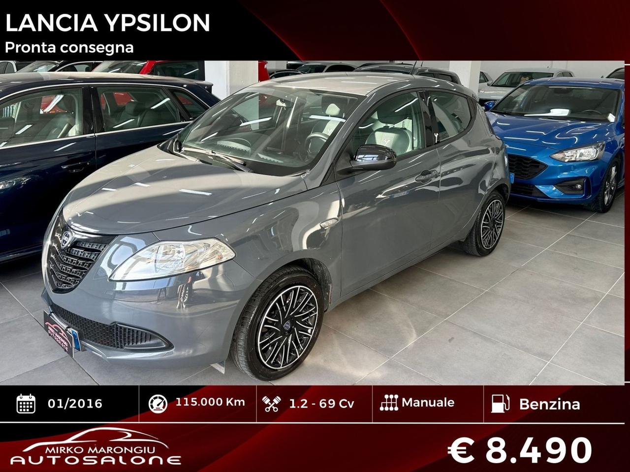 Lancia Ypsilon 1.2 69 CV 5 porte Gold FINANZIABILE