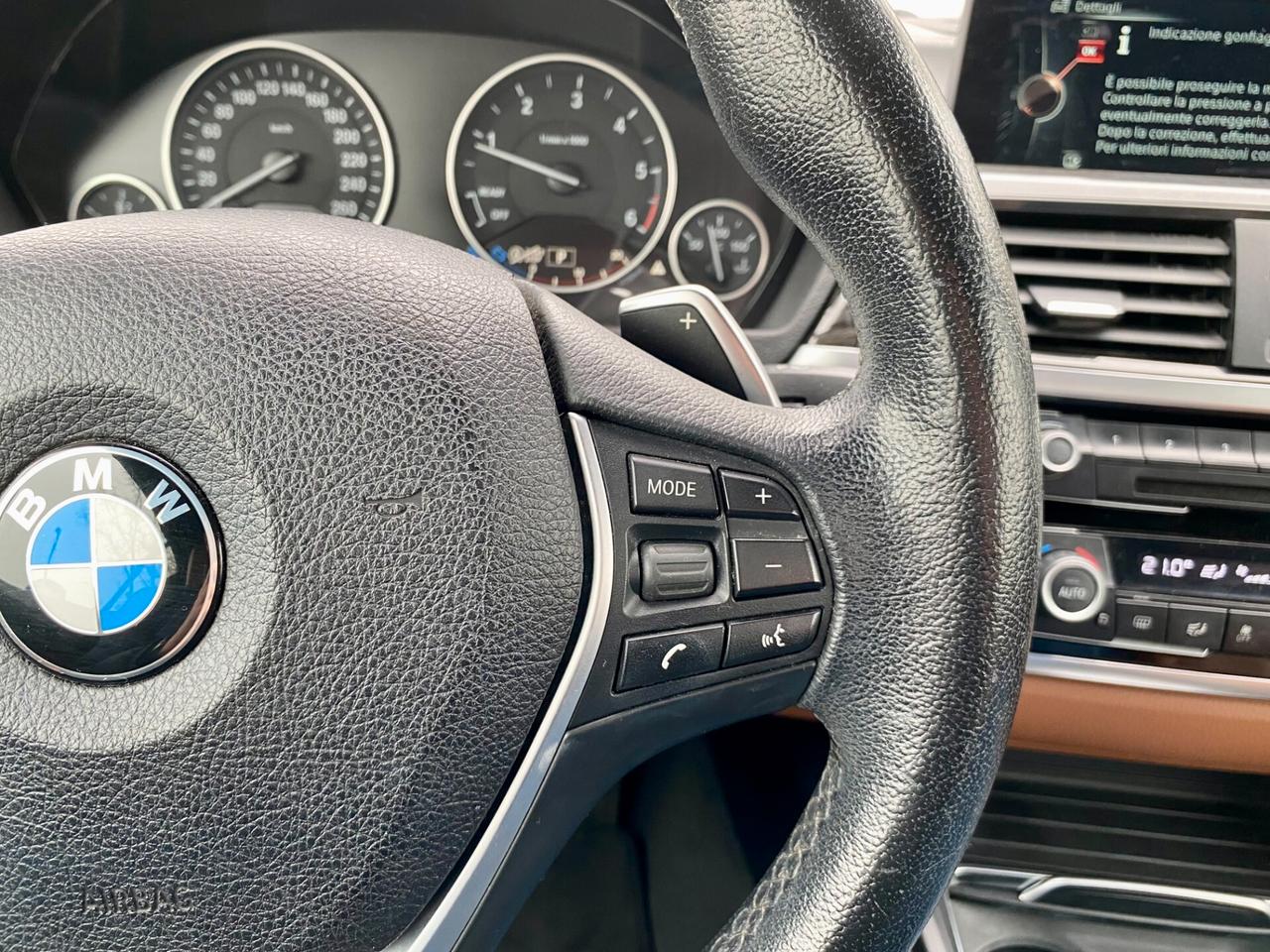 BMW 420 d Cabrio Luxury 190cv auto TAGLIANDI BMW