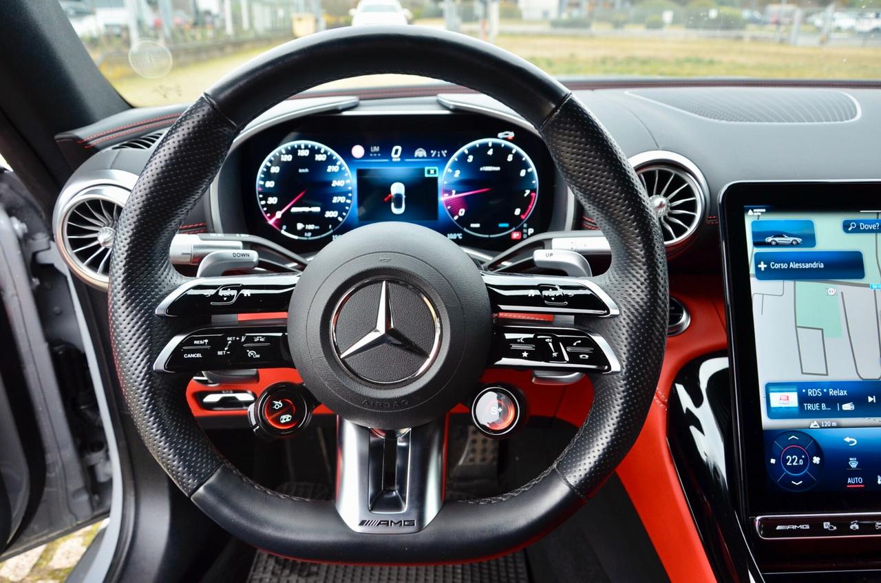 MERCEDES-BENZ SL 43 AMG PREMIUM 381cv AUT, SERVICE MERCEDES, ECCELLENTI CONDIZIONI, ASSE POST STERZANTE, DIGITAL LIGHT, BURMESTER, PERMUTE