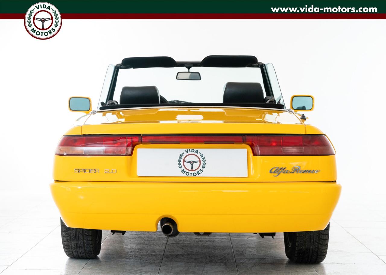 Alfa Romeo Spider 2.0 * 28.000 KM * GIALLO GINESTRA * ASI