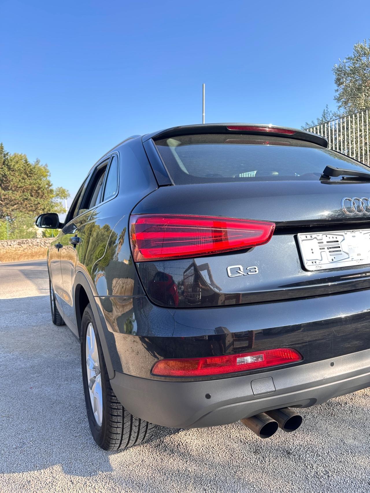 Audi Q3 2.0 TDI Advanced Plus-2012 PELLE/NAVI/17"