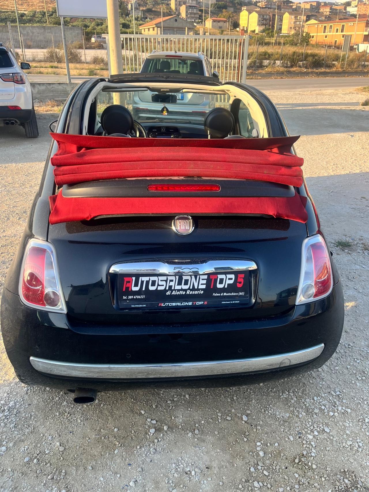 Fiat 500 Fiat 500c cabrio 1.2 benzina anno 2013