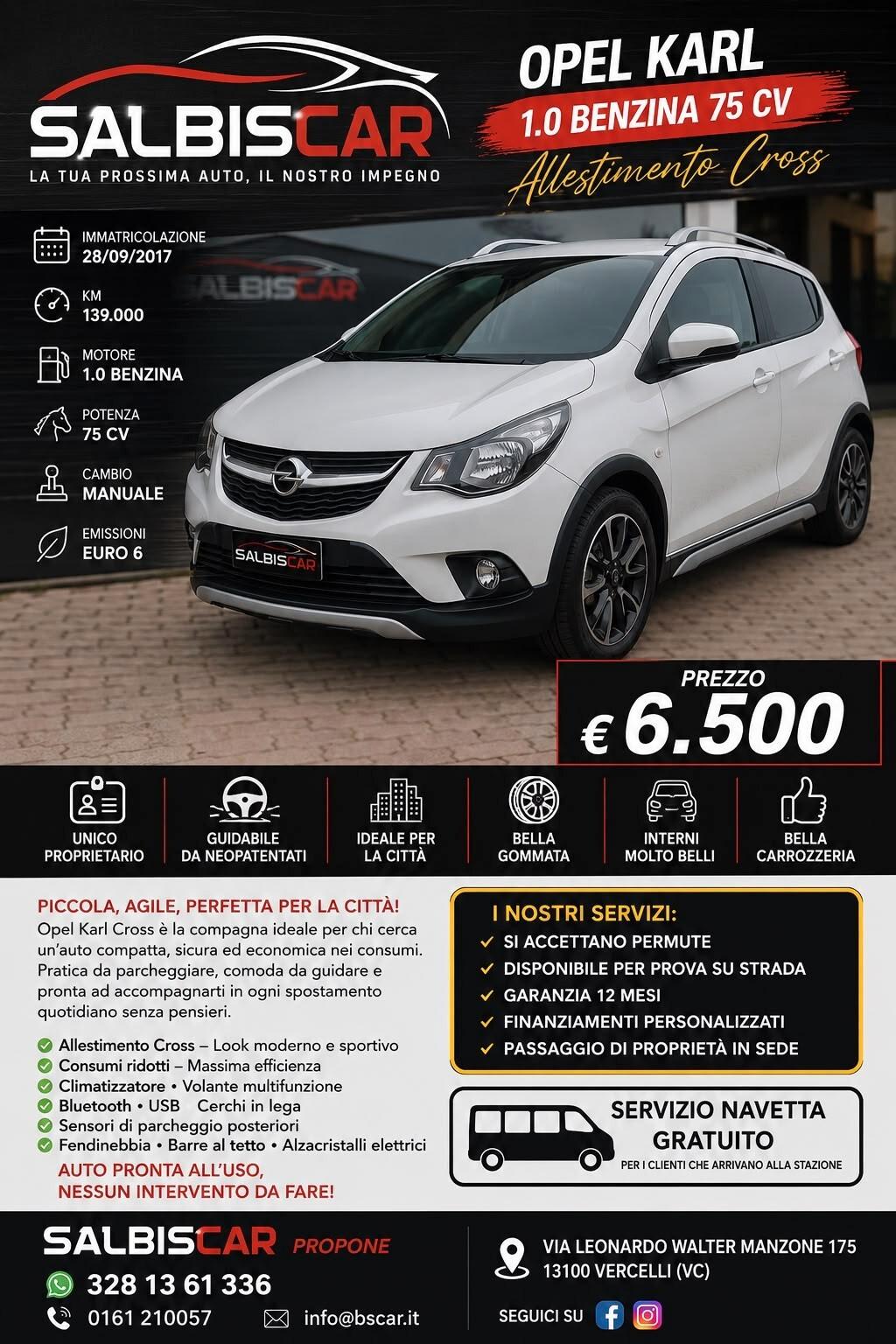 Opel Karl 1.0 75 CV Advance