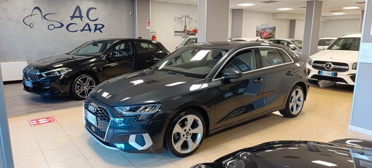 Audi A3 SPB 35 TDI S tronic Business Advanced 3 ANNI GARANZIA COMPLETA