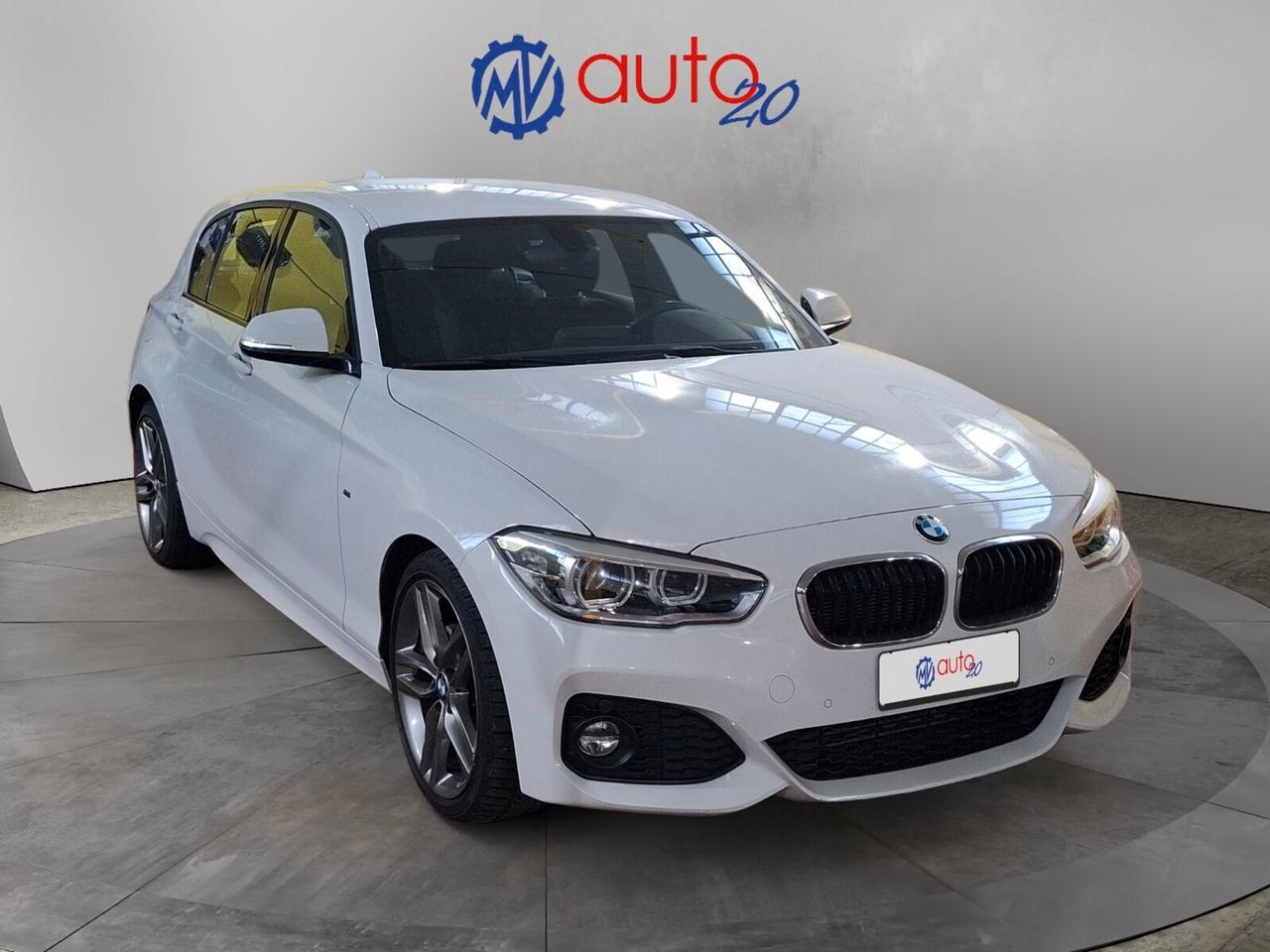 Bmw 114 114d 5p. Msport full optional bianco perla