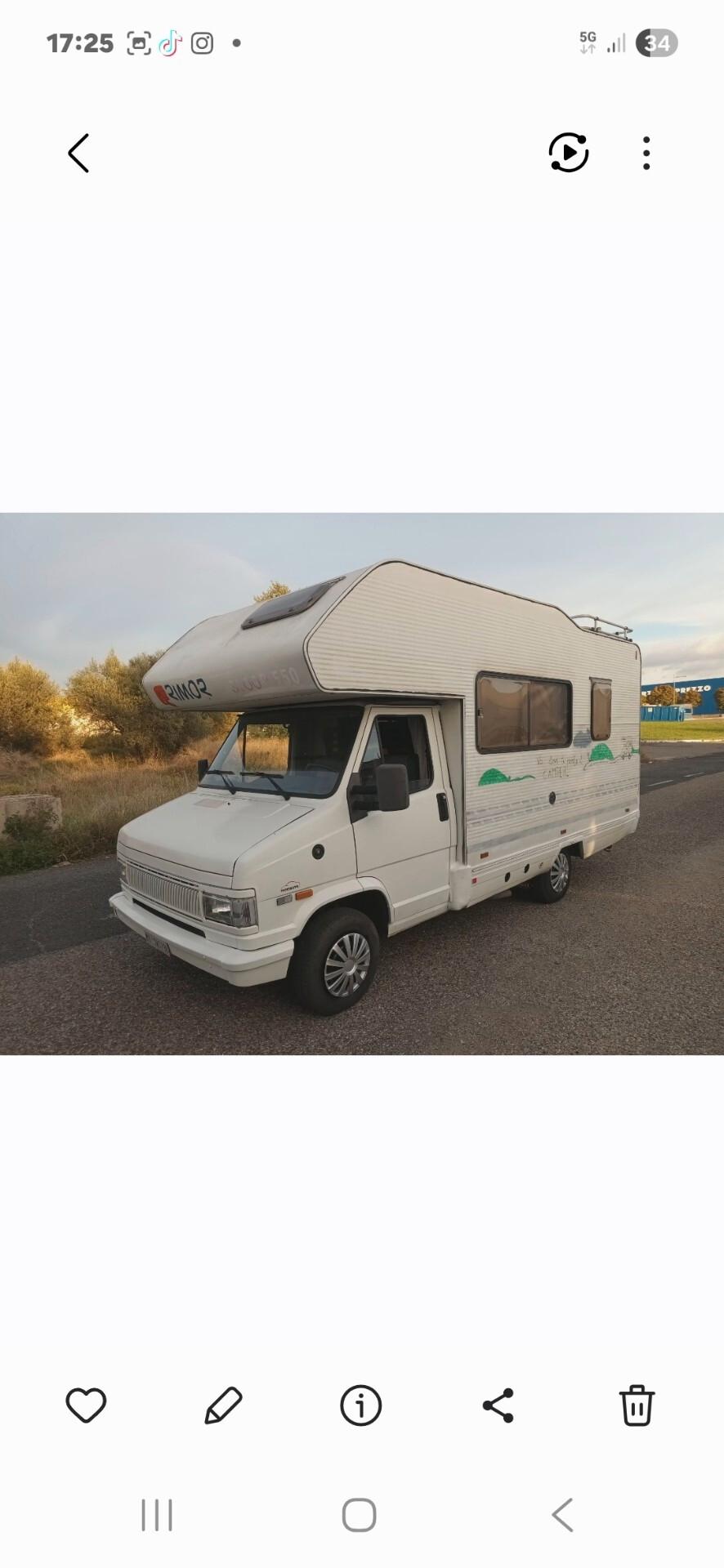 Rimor Fiat ducato Camper
