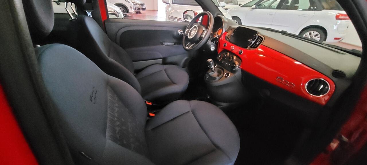 Fiat 500 1.0 Hybrid Red