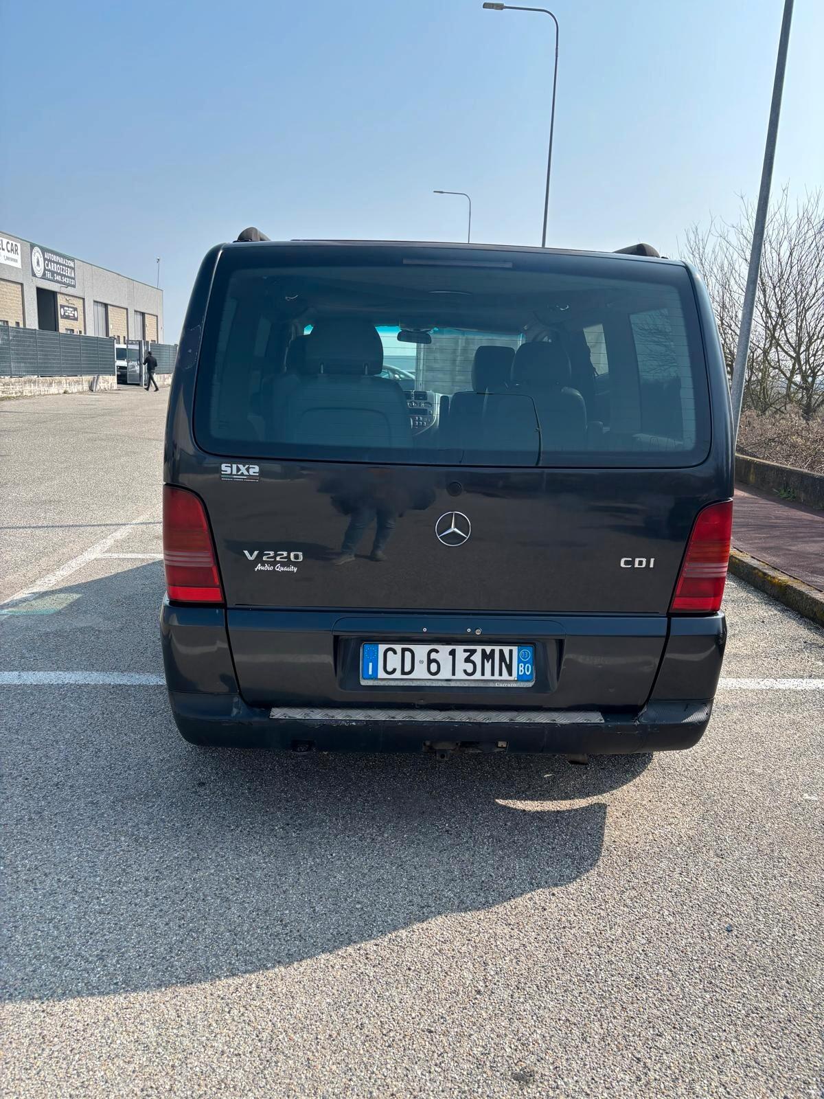 Mercedes-benz V 220 CDI cat Ambiente 6 posti cambio automatico