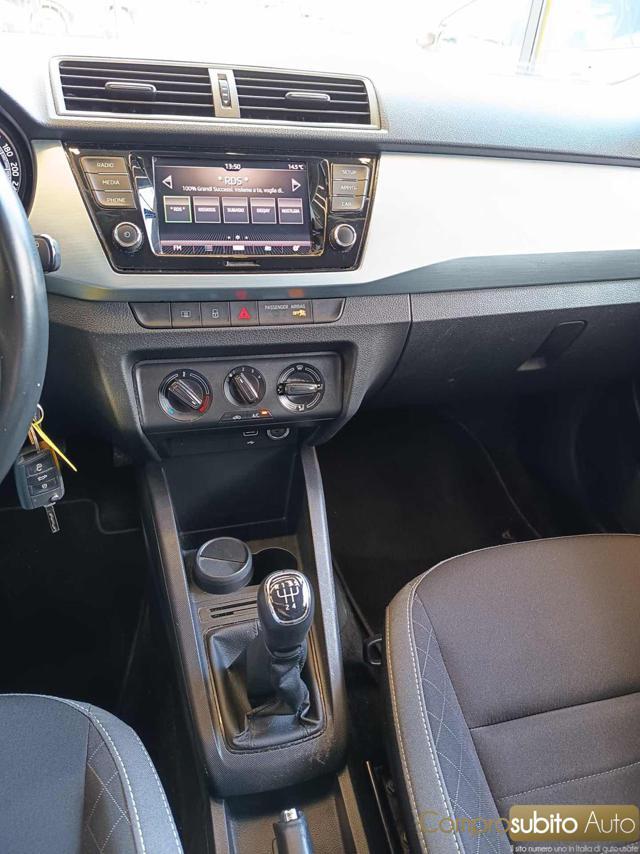 SKODA Fabia 1.0 MPI 60 CV Twin Color Nero