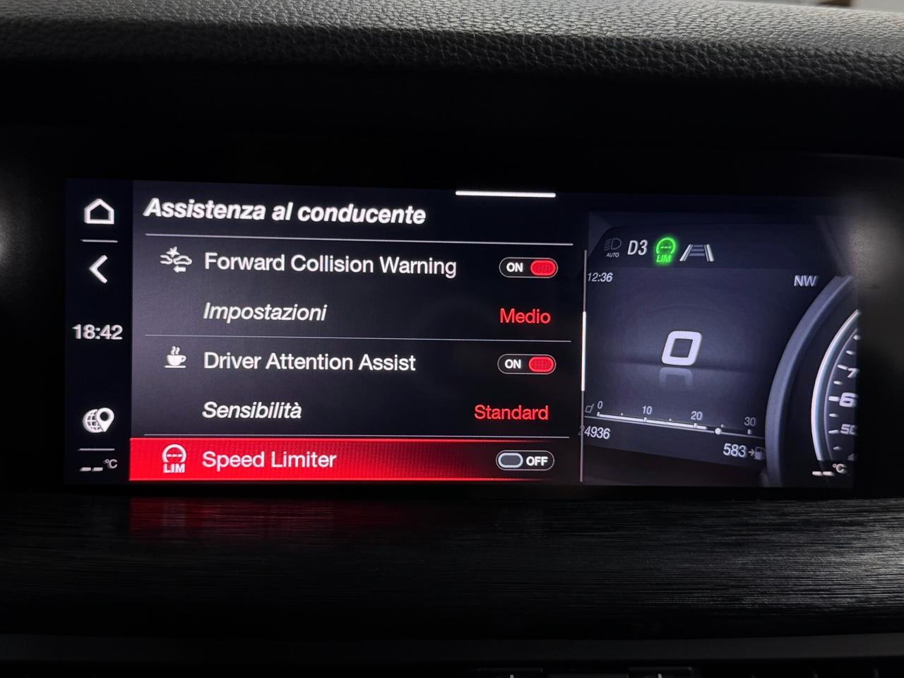 Alfa Romeo Stelvio 2.2 TD 160 CV ROSSO EDIZIONE NAVI RETROCAMERA 2PDC