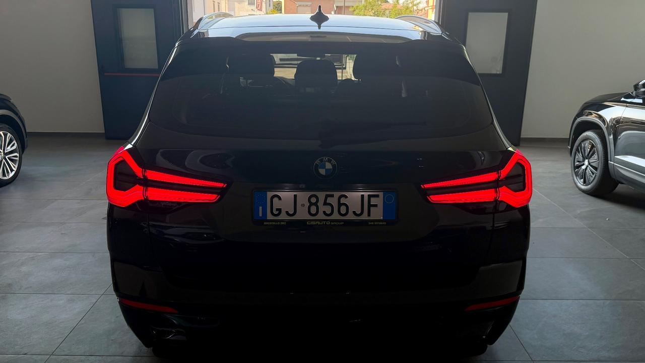 BMW X3 X-DRIVE 20D 48V 2.0 SPORT 190 CV - FULL LED, PELLE, TELECAMERE 360°