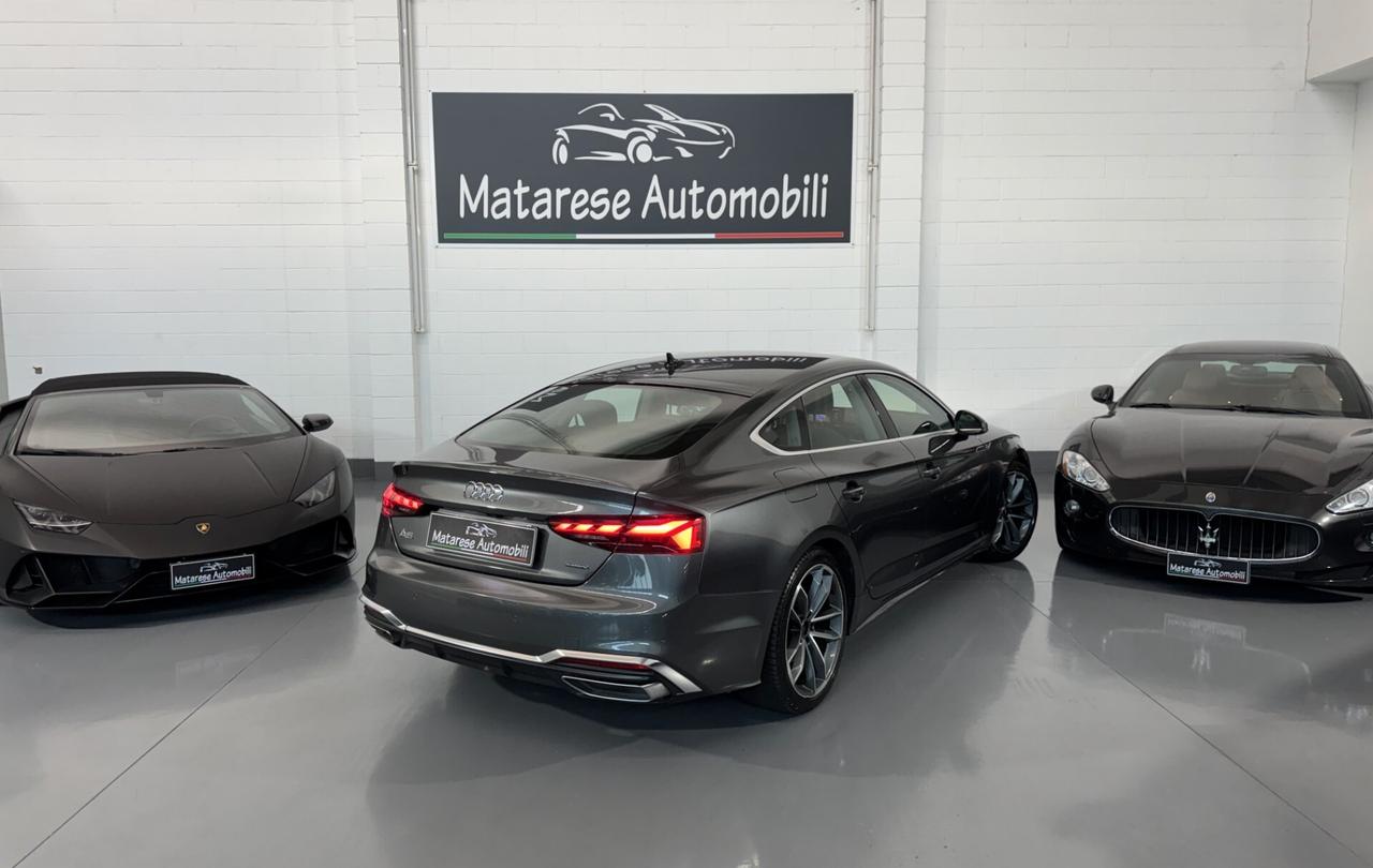 Audi A5 SPB S-Line 40 tdi 2.0 204cv quattro 1 Proprietario Finanziabile