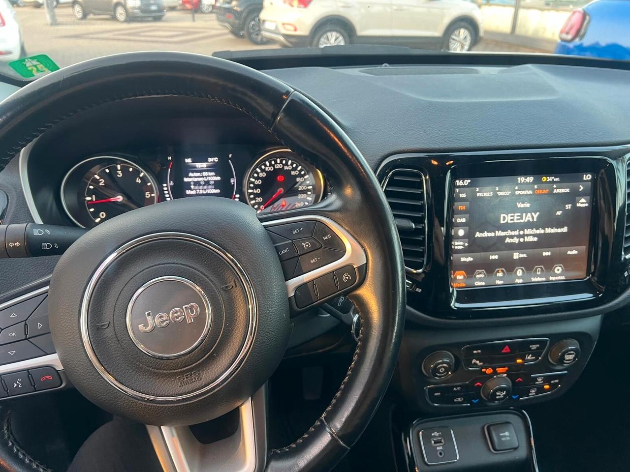 Jeep Compass 1.6 Multijet II 2WD S, vettura iva esposta