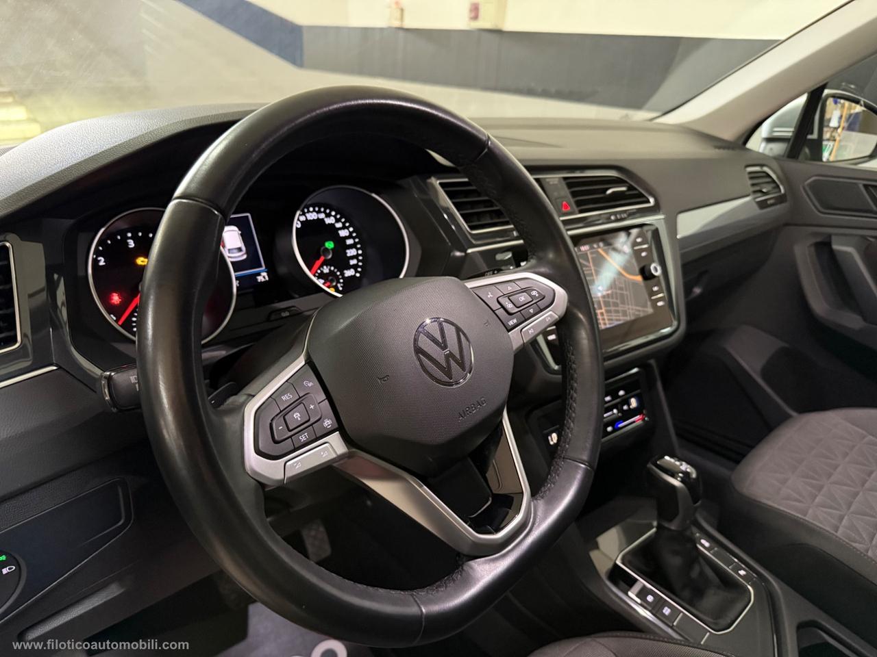 VOLKSWAGEN Tiguan 2.0 TDI 150CV SCR DSG Life KM 66236 - FARI FULL LED