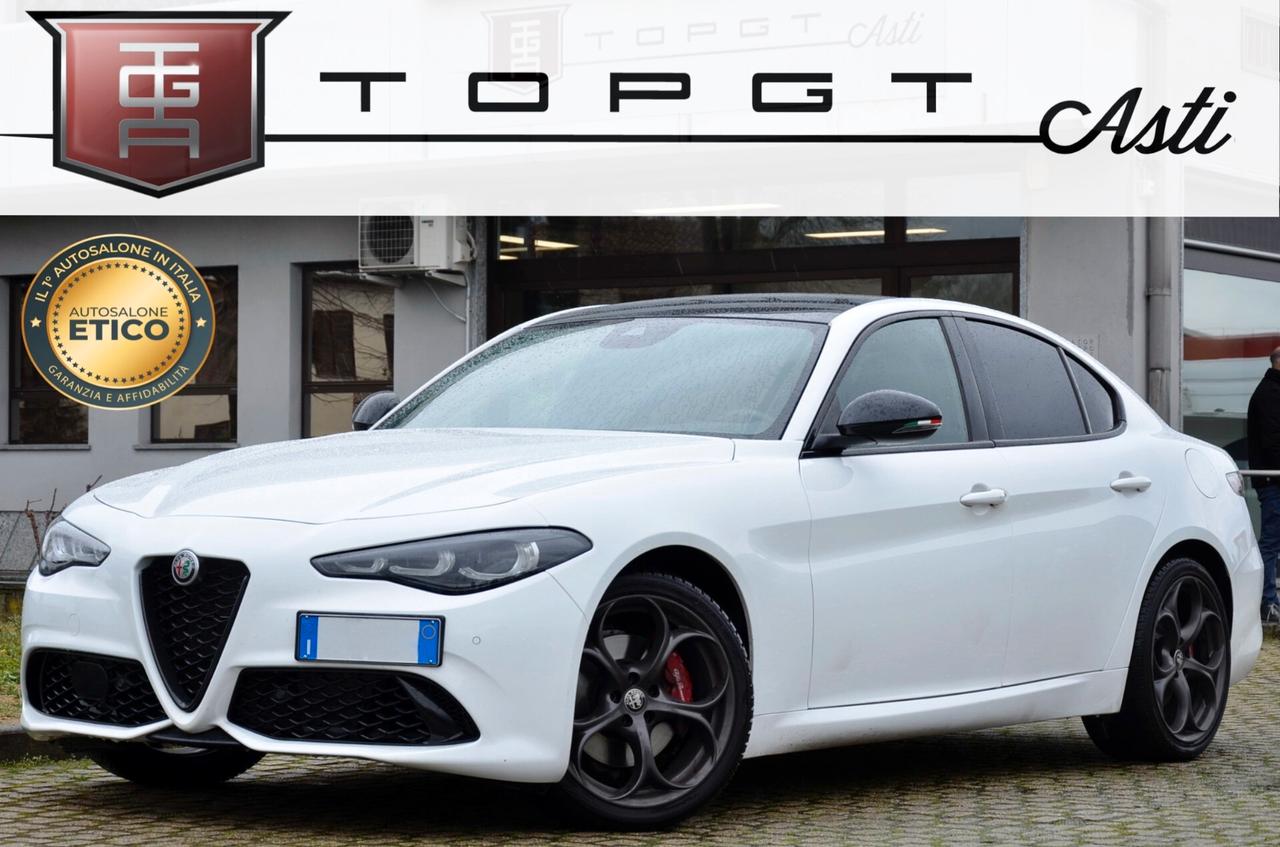 ALFA ROMEO GIULIA 2.2 T TRIBUTO ITALIANO Q4 210cv AUTO, GARANZIA UFF 7/28, SOSPENSIONI, HARMAN & KARDON, MULTIBEAM, PELLE, 19", PERMUTE