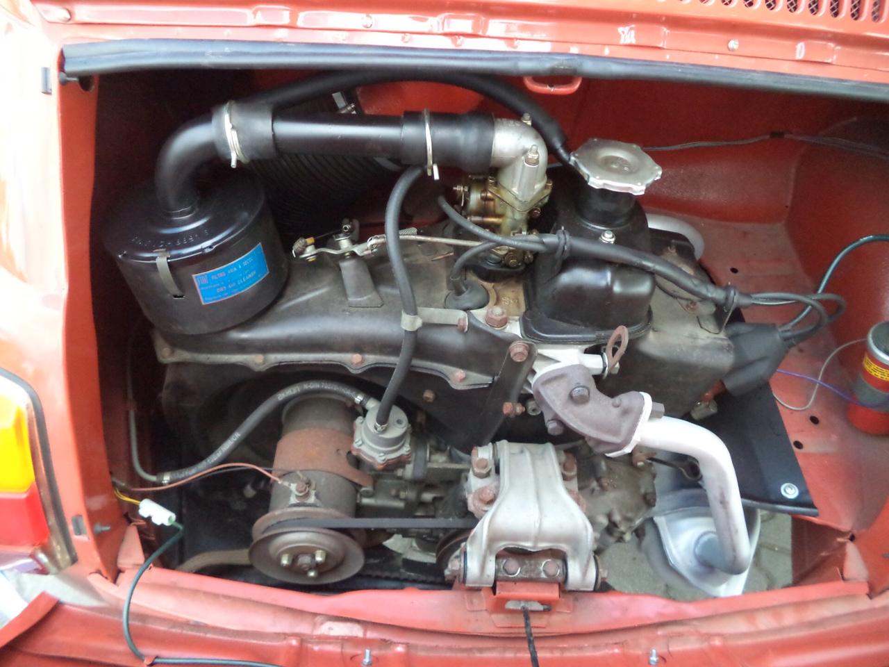 FIAT 500L ORANGE DEL 1970 CON 21000 KM PERFETTA