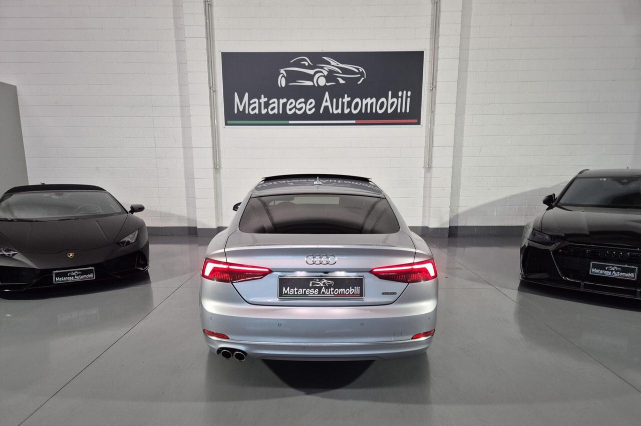 Audi A5 SPB 40 TDI 2.0cc 190cv Navi TettoApribile Cerchi18