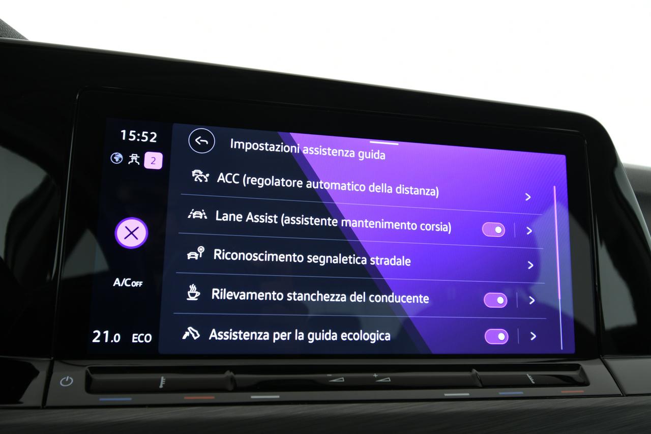 VOLKSWAGEN Golf 1.4 tsi ehybrid Style 204cv dsg CAMERA+APP CONNECT+ACC