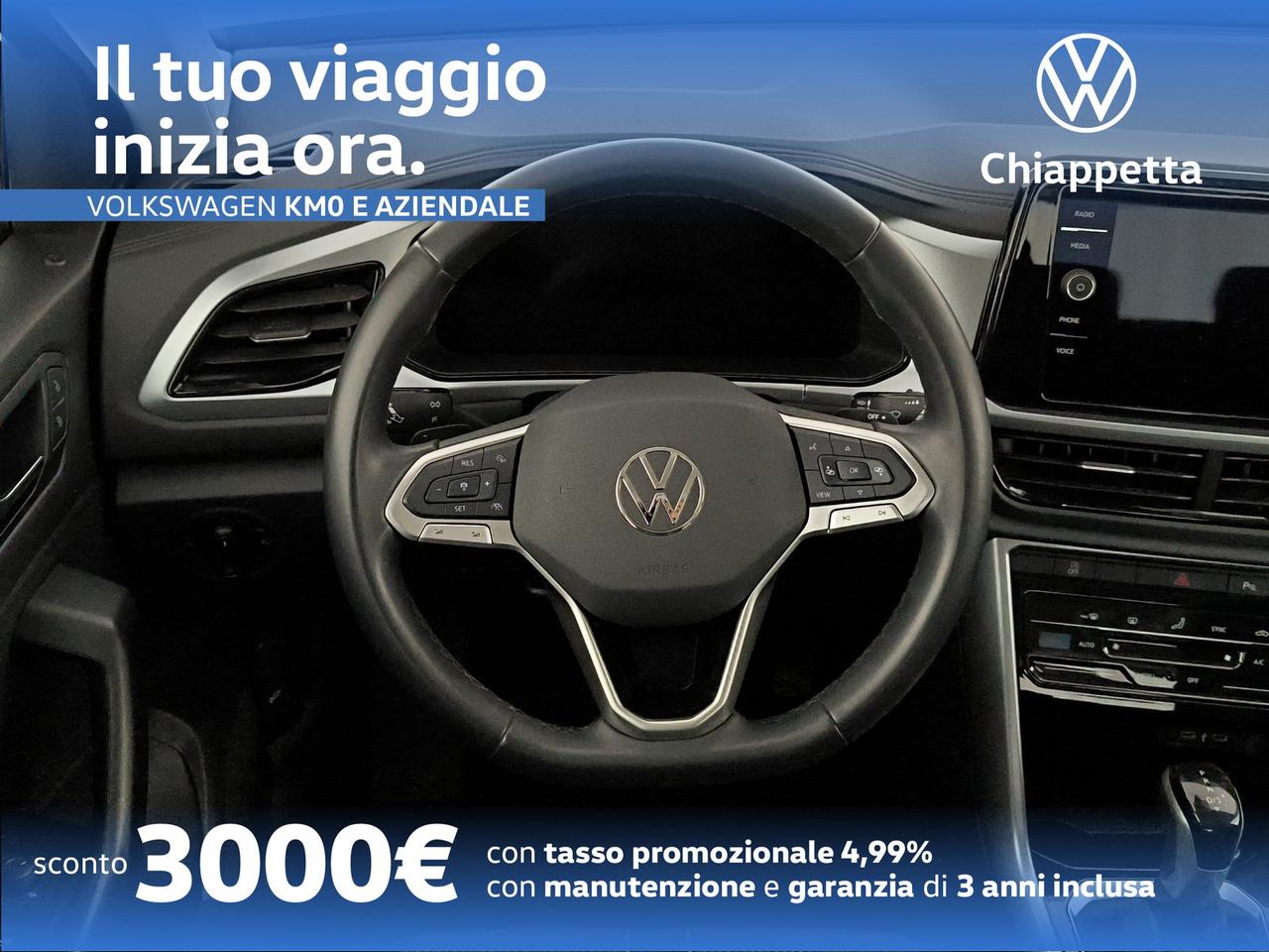 Volkswagen T-Roc 2.0 tdi life 150cv dsg