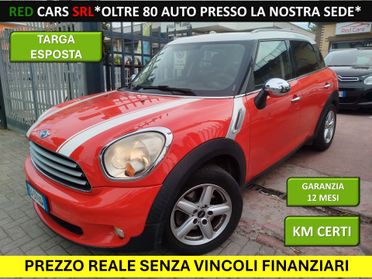 Mini Cooper Countryman 1.6-122cv KM CERTI- TAGLIANDATA- GARANZIA 12 MESI