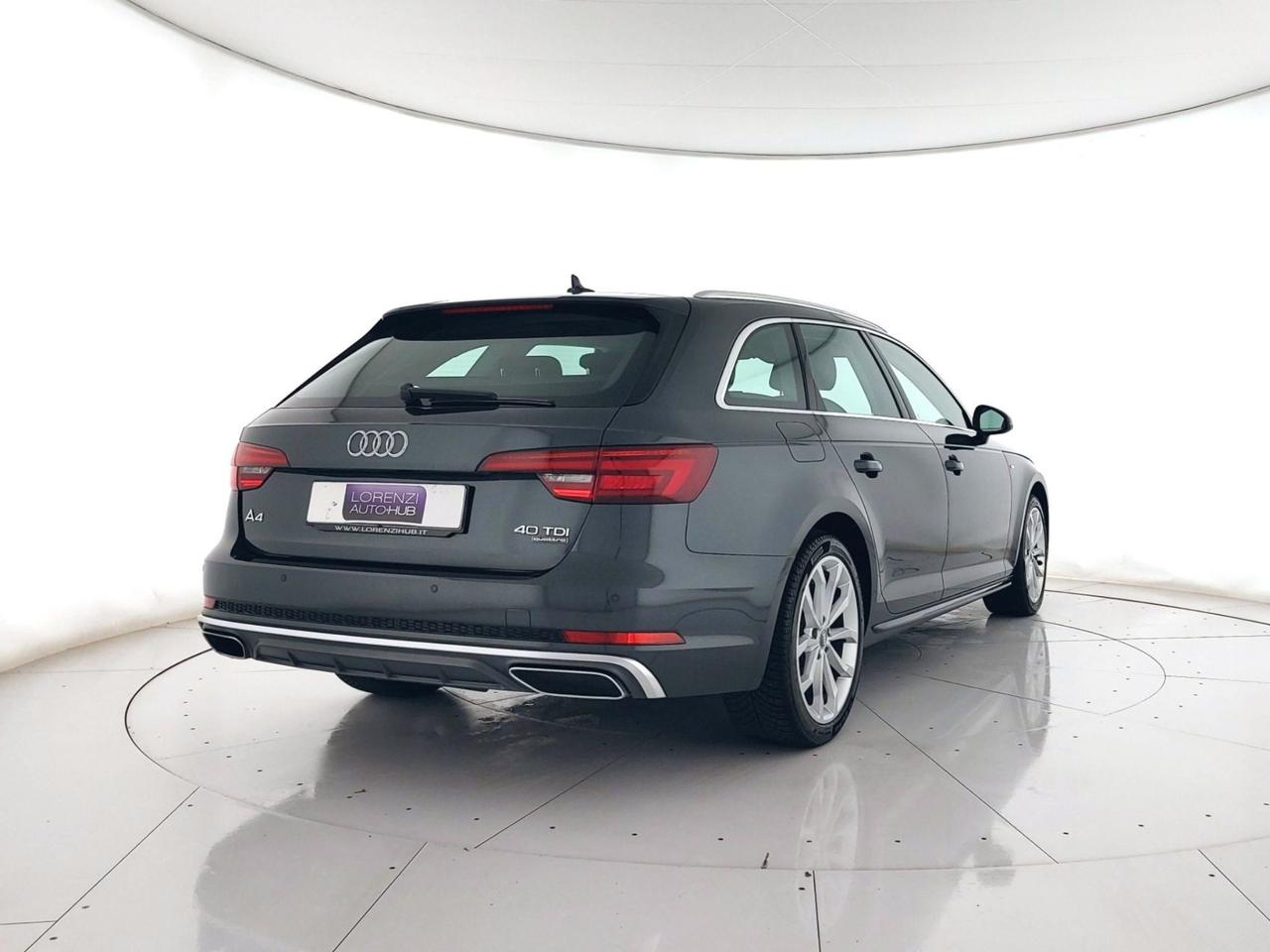 AUDI A4 Avant 40 2.0 tdi Sport quattro 190cv S-LINE+FULL LED+C18"
