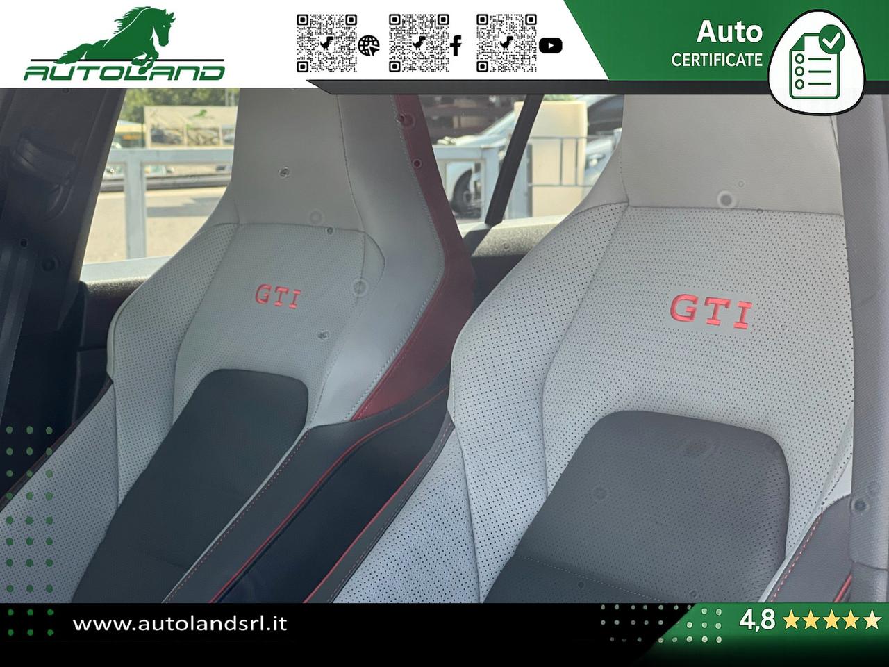 Volkswagen Golf 2.0 tsi GTI 265cv dsg TETTO - HEAD UP - PELLE - SEDILI VENTILATI