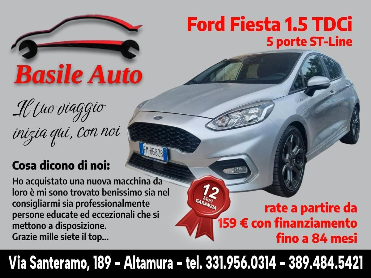 Ford Fiesta 1.5 TDCi 5 porte ST-Line