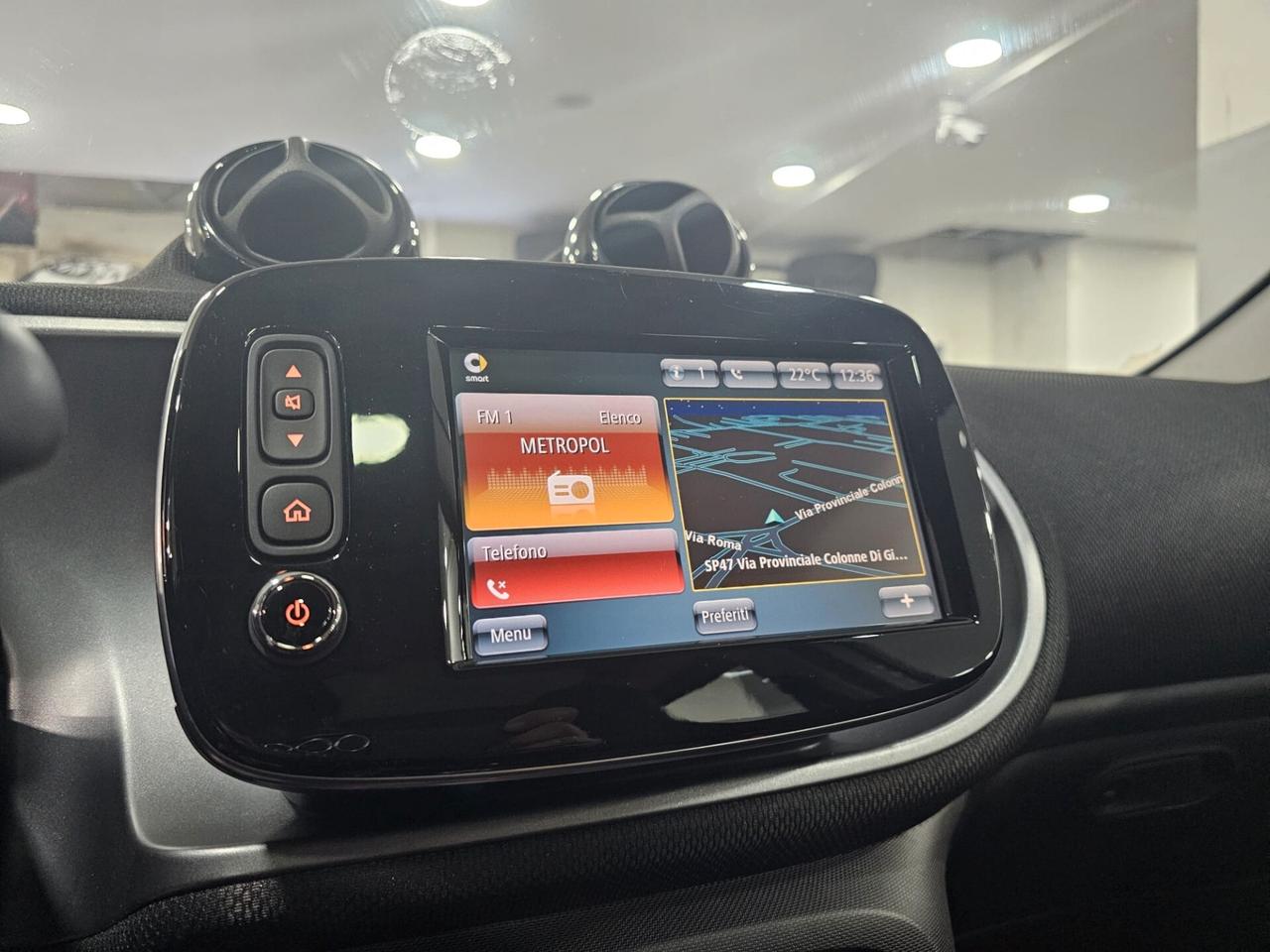 NUOVA SMART FORFOUR IDENTITY BLACK EDITION PASSION 0.9 BENZ 90CV TWINAMIC