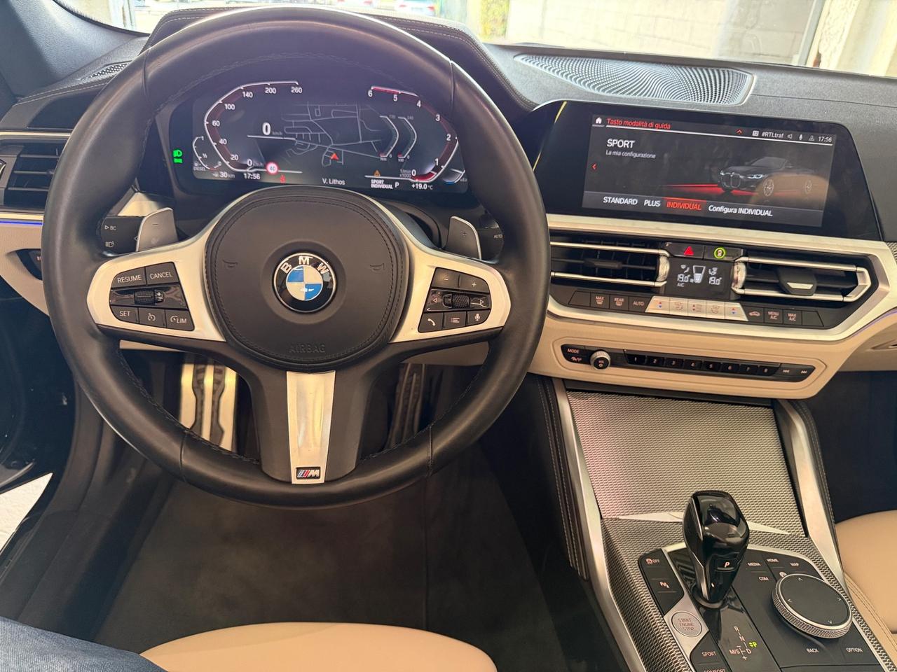 Bmw 430d Mhev 48V Cabrio Msport Full TOP di GAMMA