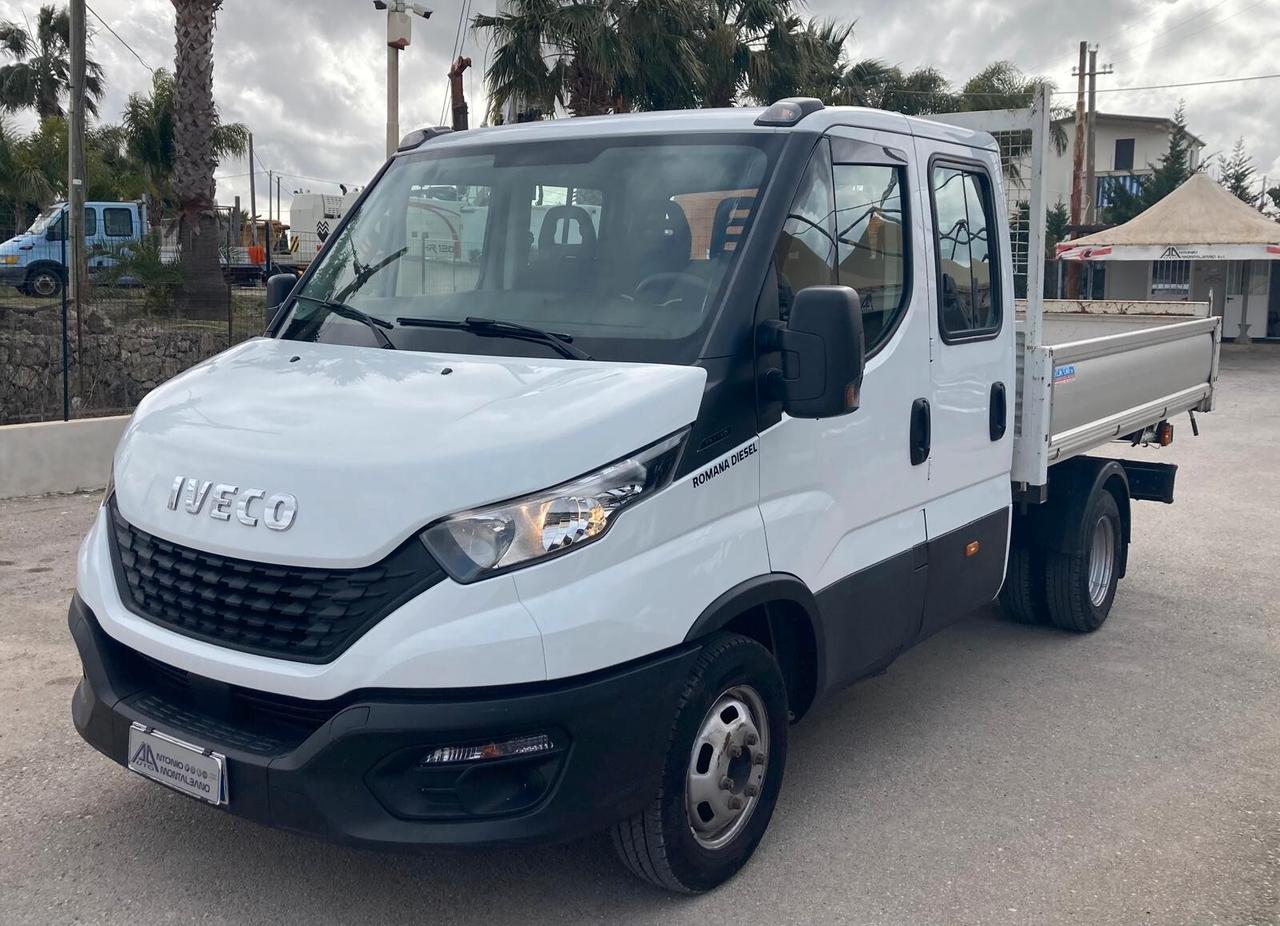 Iveco Daily 35c14 doppia cabina ribaltabile 3 lati