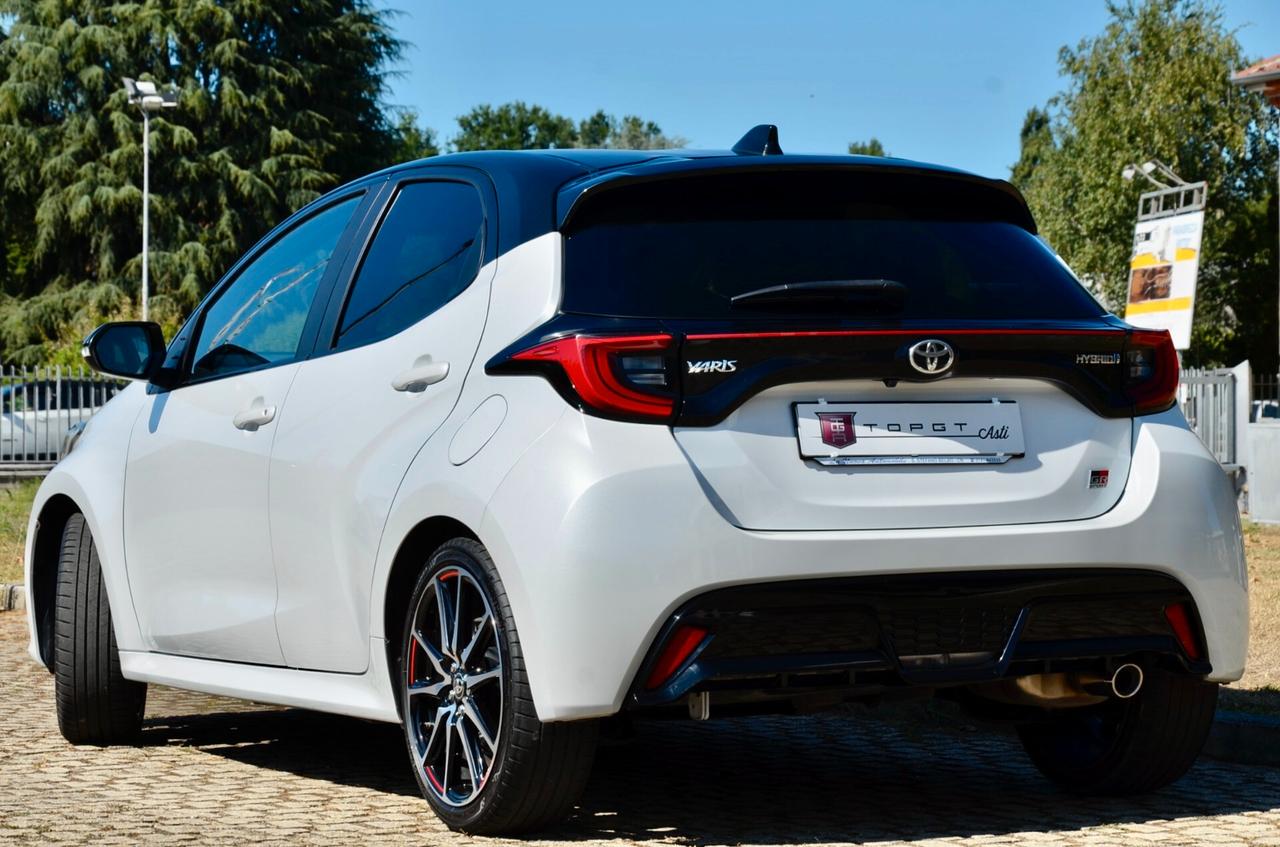 TOYOTA YARIS 1.5 HYBRID GR SPORT 92cv AUTO, SERVICE UFF TOYOTA, UFF ITALIANA, GARANZIA UFF TOYOTA, EURO 6D, FARI LED, RETROCAMERA, PERMUTE