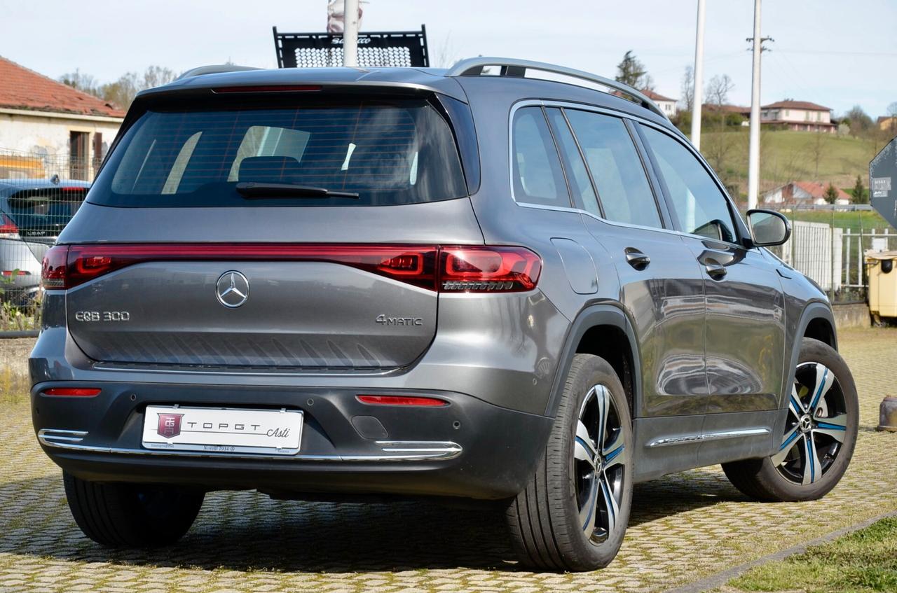MERCEDES EQB 300 SPORT 4MATIC 228cv, SERVICE MERCEDES, UFF ITALIANA, FULL LED, RETROCAMERA, PERMUTE
