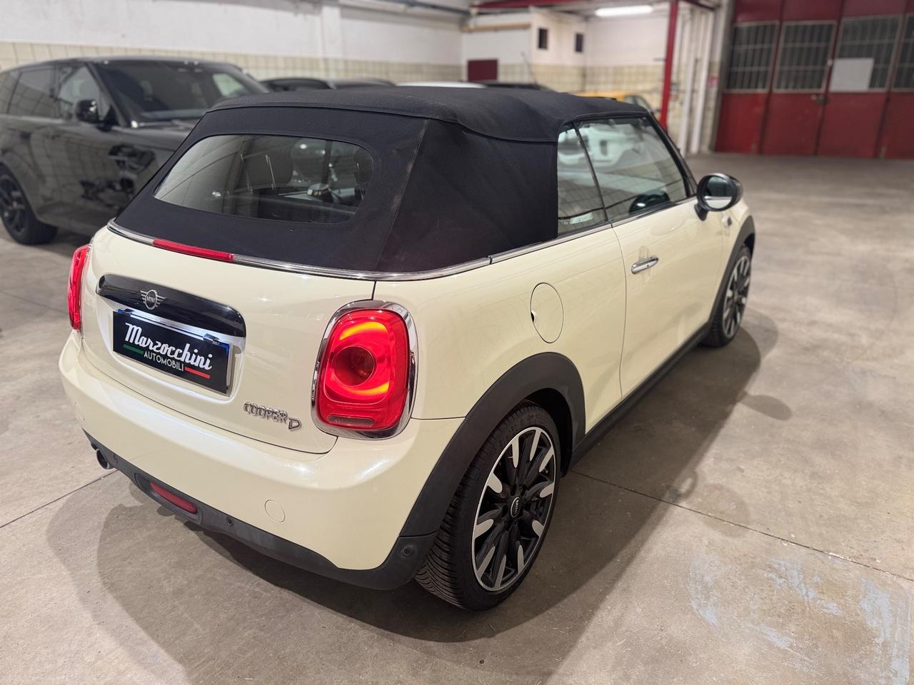 MINI COOPER D CABRIO 2018 GARANZIA 12 MESI