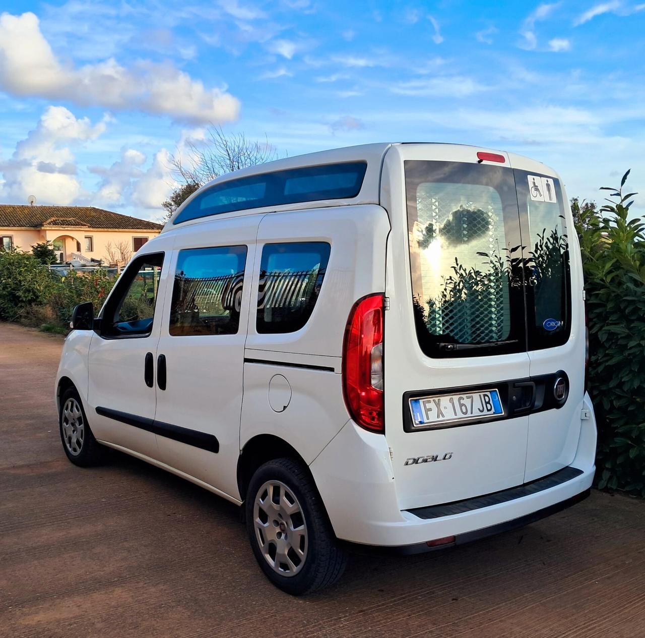 Fiat Doblo Doblò EURO6 TETTO ALTO TRASPORTO DISABILI