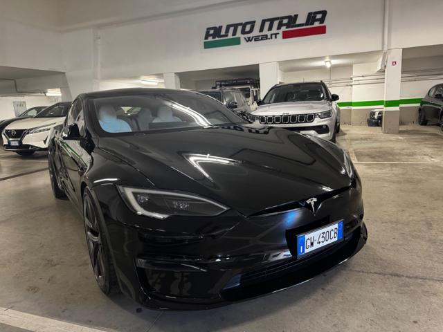 TESLA Model S LONG RANGE#C.LEGA21#VOLANTEYOKE#OPTICWHITE