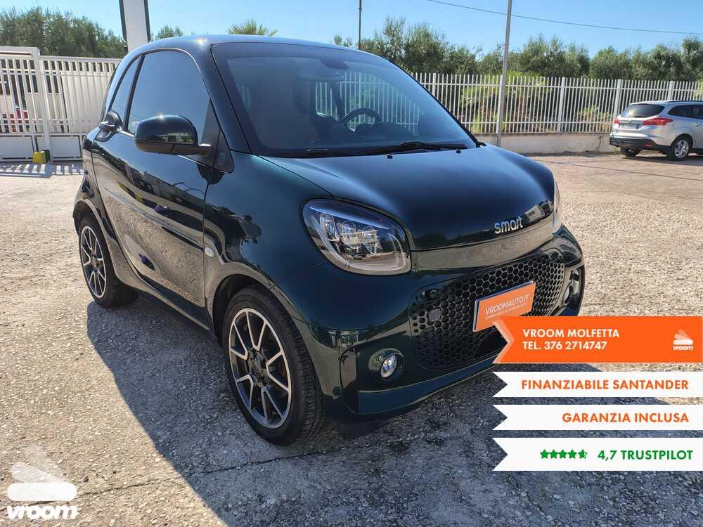 SMART fortwo EQ BRITISH GREEN PANORAMICA