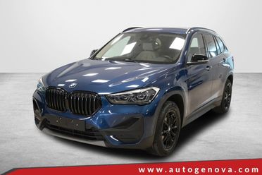 BMW X1 16D 115CV 6M. S-DRIVE BUSINESS ADVANTAGE ( FARI LED - CRUISE - NAVI - PELLE - PARK ASSISTANT - TELECAMERA POST. )