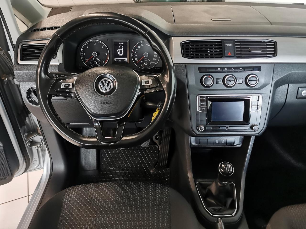 Volkswagen Caddy Pianale Ribassato 2.0 TDI 102 CV Highline Maxi 7 posti