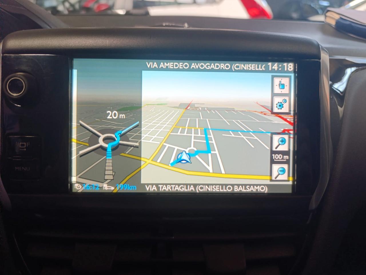 PEUGEOT 208 DEL 2013 BENZINA 110.000 KM