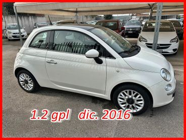 Fiat 500 1.2 GPL con veglia digitale 12/2016