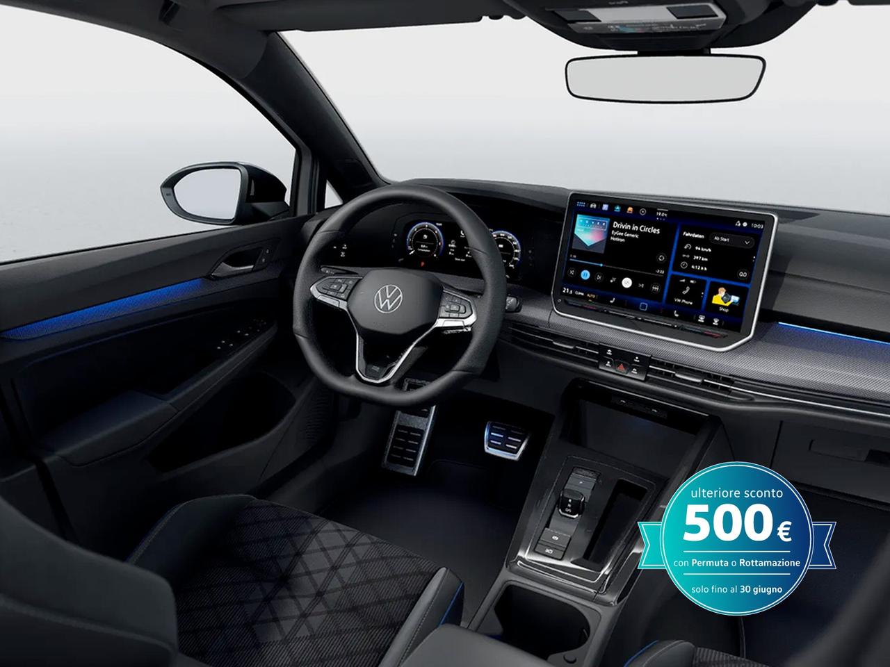Volkswagen Golf 2.0 tdi r-line plus 150cv dsg