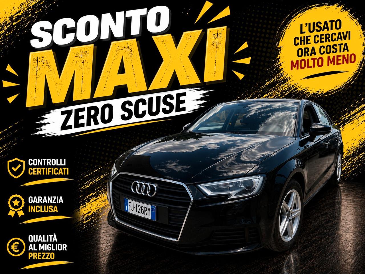 AUDI A3 1.6 TDI 110CV BUSINESS - 2017