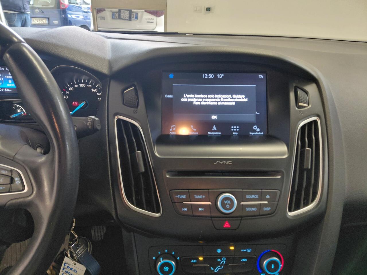 FORD FOCUS ANNO 2018 DS 1.5 ADATTA NEOPATENTATI KM 121 mila